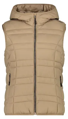 Image de CMP Damen Weste Vest Fix Hood Beige 46
(ou, plus formellement : Veste sans manches pour femmes CMP, modèle "Fix Hood", couleur beige, taille 46)