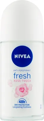Image de Anti-transpirant NIVEA Fresh Rose Touch Ball, 50 ml