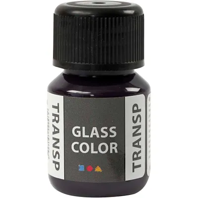 Produktbild von Creativ Company Glasfarbe violett - transparente Porzellanfarbe 30ml