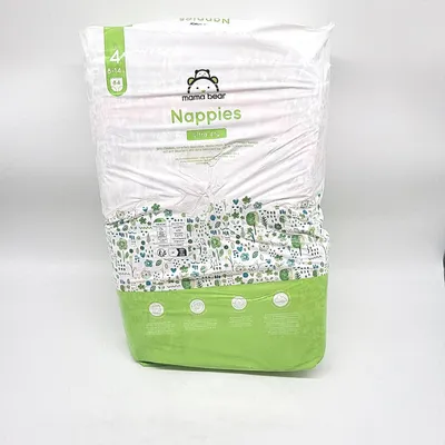 Image de Amazon-Marque : Mama Bear Ultra Dry Couches taille 4 8-14 kg Blanc 84 pièces 1-pièce