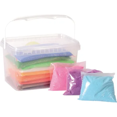 Obrázok produktu pre Dekoratívny piesok 12 farieb 2,4 kg