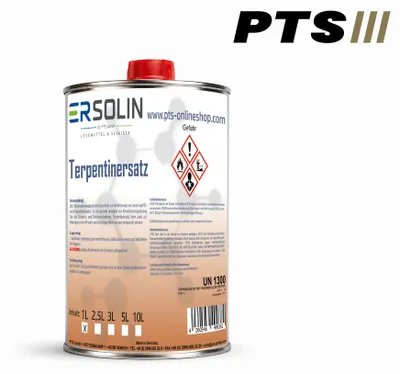 Produktbild von Terpentin Ersatz 1 L Verdünner Pinselreiniger Geruchsarm Labor ergiebig