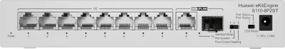 Image de Huawei CloudEngine S110-8P2ST Power over Ethernet (PoE) Grey