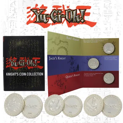 Obrázok produktu pre FaNaTtik Yu-Gi-Oh! zberateľské mince 3-pack Knights FNTK-KON-YGO35