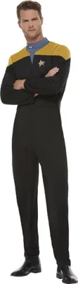 Image de Star Trek Voyager - Ensemble de costume "Operations" pour hommes SM2271 (S) (Or/Noir)