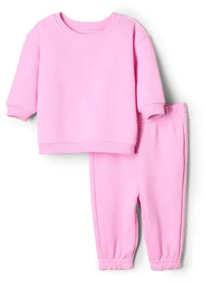 Immagine prodotto di A. Set per neonati unisex della collezione Essentials x Sofia Grainge, composto da felpa e pantaloni da jogging, colore: [colore]