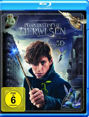 Produktbild von Phantastische Tierwesen und wo sie zu finden sind 3D Blu-ray