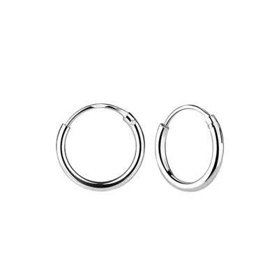 Produktbild von Kleine Creolen Silber 925 Ohrringe 12 mm