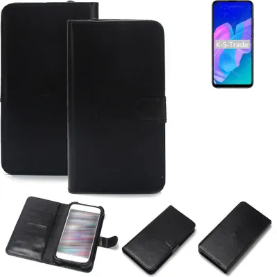 Produktbild von K-S-Trade Handyhülle Schutzhülle kompatibel mit Huawei Y7p Handy Schutz Hülle Handyhülle Bumper schwarz 1x