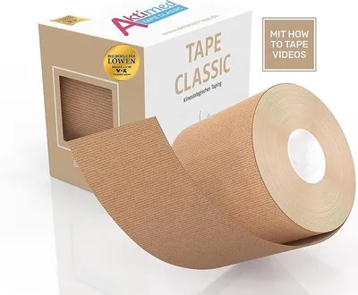 Zdjęcie produktu dla Taping kinezjologiczny Aktimed TAPE CLASSIC PhysioTape beżowy