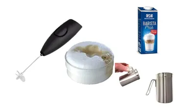 Produktbild von Milch- oder Rahmtopf, Stahltopf mit praktischem Auslauf