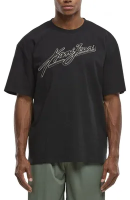 Produktbild von Karl Kani Herren T-Shirt Jeans Oversized S Schwarz
