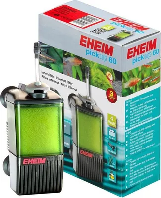 Produktbild von Aquarium-Innenfilter EHEIM pickup 60, 4 W, ca. 150 - 300 l/h für Aquarien bis ca. 60 l