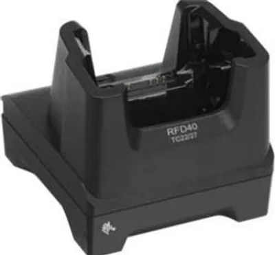 Produktbild von Zebra CR40-1S0T-TC2-G-02, Ladestation, Zebra, TC51/52/52x/52ax/56/57/57x, Schwarz, 1 Stück(e)