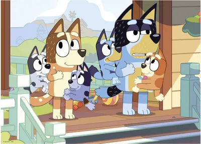 Produktbild von Educa - Puzzle Bluey wooden - 100 dielov