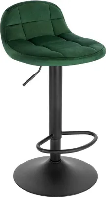 Immagine prodotto di Sgabello da bar industriale verde scuro regolabile in altezza