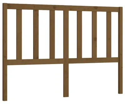 Produktbild von vidaXL Kopfteil Honigbraun 156x4x100 cm Massivholz Kiefer