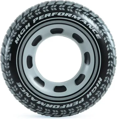 Produktbild von Aufblasbarer Schwimmreifen Truck-Rad, belastbar und robust