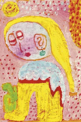 Produktbild von Paul Klee Kunstdruck Bild - Magdalena Vor Der Bekehrung, 1938 (120 x 80 cm)