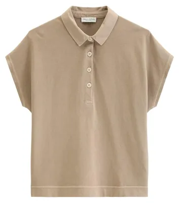 Produktbild von Jersey Poloshirts Shortsleeve 1740 Earthy Taupe Größe XS