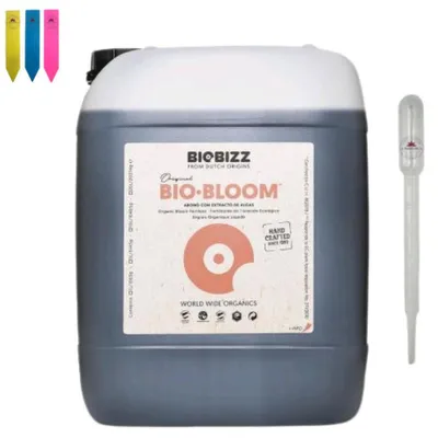 Produktbild von BioBizz -Bloom 10 L – Organischer Flüssigdünger für Blühpflanzen, Indoor & Outdoor, nachhaltige Pflanzenpflege