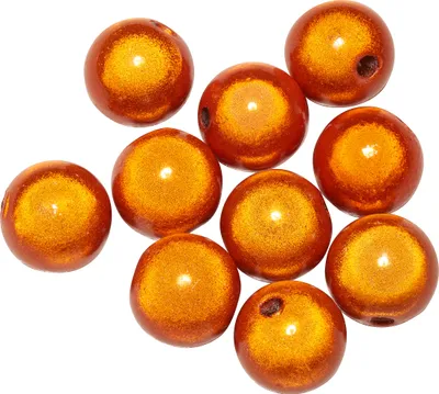 Produktbild von Miracle Beads, 10 mm, 10 Stück Orange