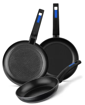Zdjęcie produktu dla Monix Martín Berasategui, Okrągły, Patelnia uniwersalna, Czarny, Teflon Classic, Bakelit, 18 cm