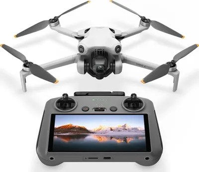 Obrázok produktu pre DJI Mini 4 Pro Fly More Combo (RC 2), 4 rotory/rotorov, 48 MP, 3840 x 2160 px, 16 m/s, 2590 mAh, Čierna, Biela