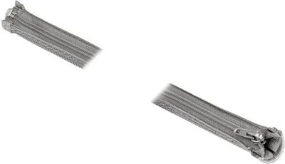Obrázok produktu pre DELOCK Geflechtschlauch mit Reißverschluss 2 m x 30 mm grau