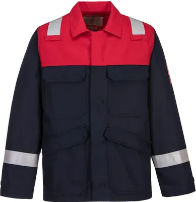 Image de Veste Bizflame Plus Couleur : Marine Taille M - Portwest