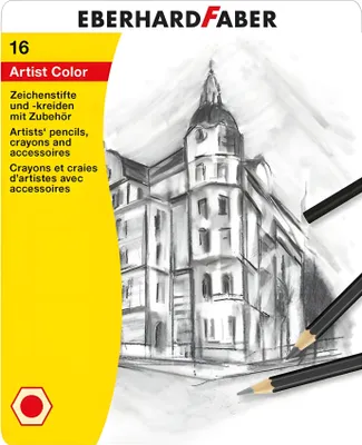 Produktbild von Eberhard Faber Zeichenset 16-teilig