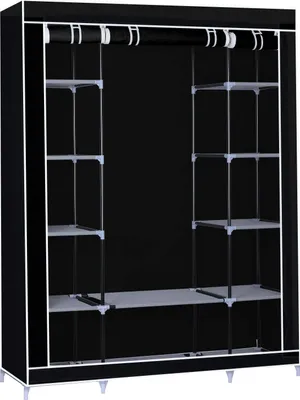 Obrázek produktu pro Herzberg HG-8009: Úložná skříň - velká černá