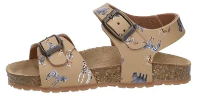 Image de KEQ Jongens Sandalen  Jongens Sandalen - Taupe - Maat 27