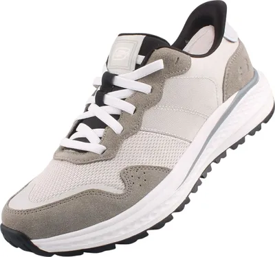 A single shoe is shown from a diagonal angle against a white background.