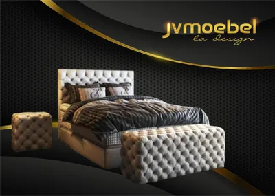 Zdjęcie produktu dla Bett 2x Nachttisch 3 tlg. Schlafzimmer Set Design Möbel Modern Luxus Betten