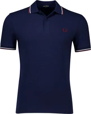 Produktbild von Fred Perry Polo dunkelblau einfarbig