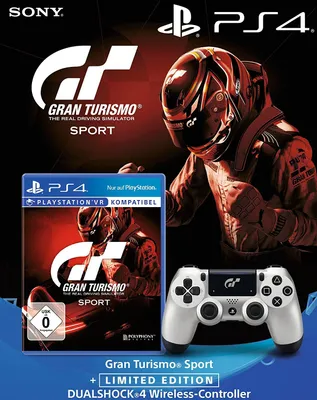 Produktbild von Gran Turismo Sport + Dualshock GT Sports - PS4