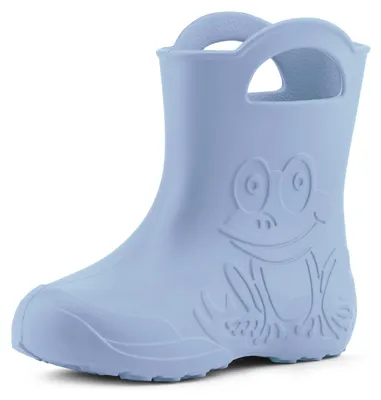 Produktbild von Ladeheid Eva Kinder Jungen Mädchen Gummistiefel Regenschuhe LA-CA-01 (Hellblau, 22/23 EU)