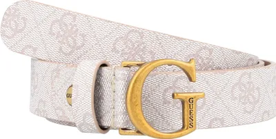 Produktbild von Guess Didi Frauen Kunstleder Verstellbarer Gürtel Beige – GROSS