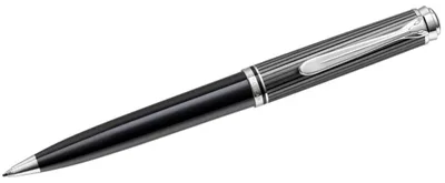 Produktbild von Pelikan Souverän 805, Clip, Kugelschreiber mit Druckeinzugsmechanik, Nachfüllbar, Schwarz, 1 Stück(e)