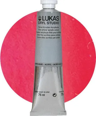 Obrázok produktu pre Lukas Cryl Studio Akrylová farba Fluorescent Magenta 75 ml 1 ks