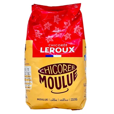 Produktbild von Leroux Chicorée torréfiée Moulue Gemahlener Zichorienkaffee ohne Koffein 500gr.