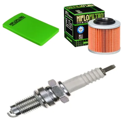 Obrázok produktu pre Servisná sada pre BMW F 650 650 (1994–2000) – vzduchový filter, olejový filter, zapaľovacia sviečka od pamoto –