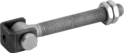 Immagine prodotto di Cerniera a saldare Croso lunghezza 150 mm M16 acciaio zincato/lucido