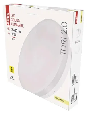 Zdjęcie produktu dla Lampa wpuszczana LED IP54 ciepła biel 24 W okrągła