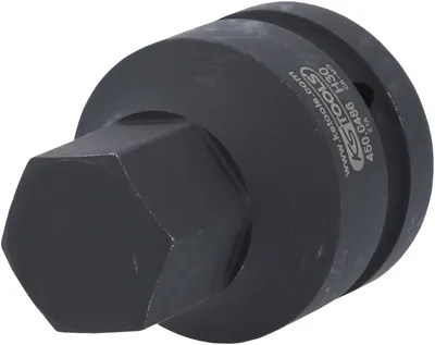 Produktbild von KS Tools 1" Kraft-Bit-Stecknuss Innensechskant, kurz