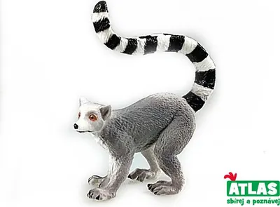 Image de A - Figurine Lémurien 8 Cm