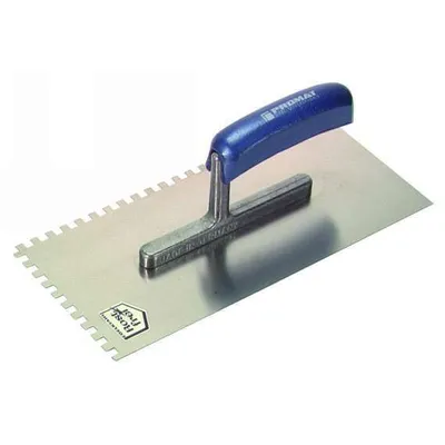 Produktbild von Gezahnte Glättekelle, rostfrei, Zahnung: 10 x 10