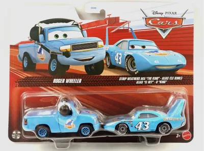 Obrázek produktu pro Disney Pixar Cars JKW73, Sada vozidel, 3 rok/roky, Kov, Modrá