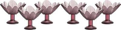 Produktbild von Eiscremeglas Eisbecher Eisglas Eisschale Seerose 6er-Set rosa Colori Gelato 11cm